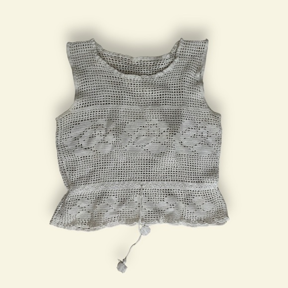 Vintage white vest - Picture 1 of 2